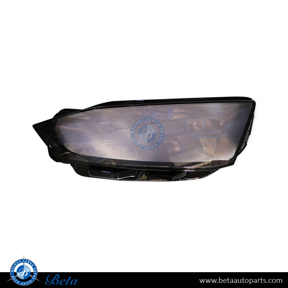 Left Side Headlamp Lens for Audi A5 2017-Up models, Part Number 8W6941043C Left Side Headlamp Lens for Audi A5 2017-Up models, Part Number 8W6941043C